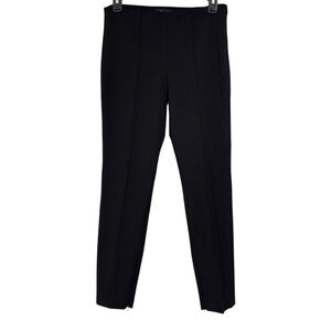 Theory Black Alettah Ankle Zip Pants Womens Size 00
